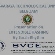 Extendible Hashing FILE STRUCTURES 18IS61
