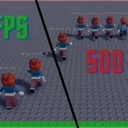 Roblox FPS Comparaison 2
