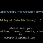 Making Data Dictionary Part 1