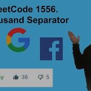 LeetCode 1556 Thousand Separator Interview Prep Ep 93