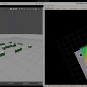 Simulation Of Autonomous Navigation Custom Map ROS Turtlebot Gazebo RViz