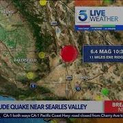 6 4 Magnitude Earthquake Rattles Southern California KTLA 5 News Coverage