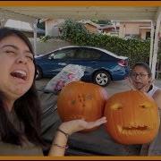 PUMPKIN CARVING EXPLOSION FAIL FIRST VIDEO