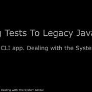 Testing Legacy Code Part 1