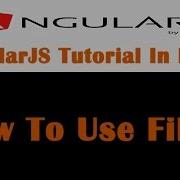 AngularJS Tutorial 13 How To Use Filter In AngularJS Hindi