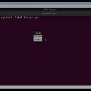 Tkinter Label And Button GUI Example In Python