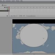 Flash Tutorial How To Make And Animate An Earth Using Mask And Motion Tween