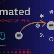 Animated Circular Navigation Menu Using Html CSS Javascript Simple Radial Menu