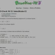 Java Practice It 16 12 LinkedNodes12 ListNodes LinkedLists