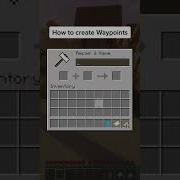 HOW TO CREATE WAYPOINTS IN MINECRAFT EASY 1 16 5 Bedrock Java Pe