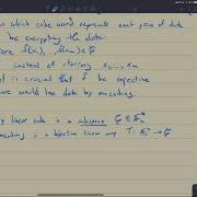 Linear Algebra Lecture 13 Error Correcting Codes
