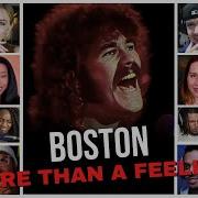 Boston More Than A Feeling Reaction Compilation