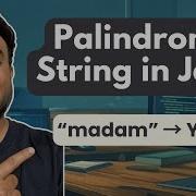 Java Program To Check Palindrome String