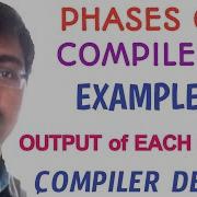 3 PHASES OF COMPILER EXAMPLE OUTPUT OF EACH PHASE COMPILER DESIGN