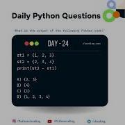 Python Coding Challenge Day 24 What Is The Output Of The Following Python Code Coding