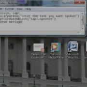 How To Make A Your Computer Talk With Vbs