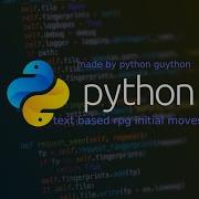 Python Text Based RPG Initial Moves