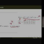 Polynomial Representation Using Arrays