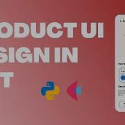Python Tutorial UI Design Using Flet