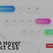 Icon Hover Effects With CSS Text And Gradient Drop Shadow Icon Hover Effects Navbar D Coder1898