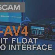 FR AV4 32 битный аудиоинтерфейс с плавающей запятой