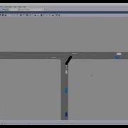 Creating An Unsignalized Intersection In VISSIM