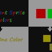 Changing All Sprite Colors To One More Colors With Different Grades Unity Game Engine