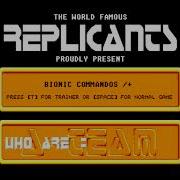 Atari ST Cracktro 009 Replicants From Bionic Commando