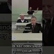 İlk Kez ödev Yapan Çocuk