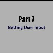 Java Programming Beginner Tutorials Part 7 Getting User Input