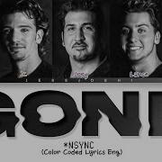 NSYNC Gone Color Coded Lyrics Eng