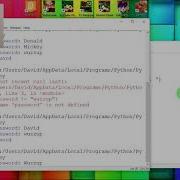 Python While Loop If Else In The Password Software