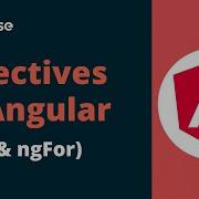 Directives In Angular NgIf NgFor