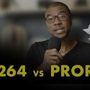 Видеокодеки H264 или ProRes Что использовать