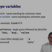Полиморфные функции Программирование на OCaml Глава 2 Видео 15