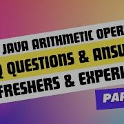 Java Arithmetic Operators MCQ Java MCQ Questions And Answers For Freshers Experienced Part 7