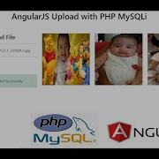 AngularJS Upload With PHP MySQLi
