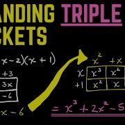 Expanding Triple Brackets