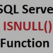 ISNULL In HINDI Explaining ISNULL Built In Function SQL SERVER