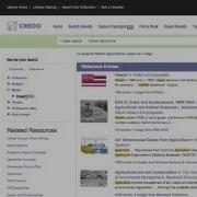 Gathering Background Information Using Credo Reference