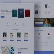 Responsive Website Using HTML CSS JavaScript Book Website