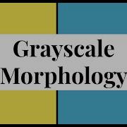Grayscale Morphology