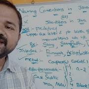 NAMING CONVENTION JAVA PROGRAMMING