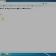 Getting A Comma Separated String From A Group Of Checkboxes Or Checkbox Array PHP Tutorial