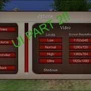 Unity 3D Tutorial How To Make A Option Panel UI With Buttons And Scroll Bars Part 2