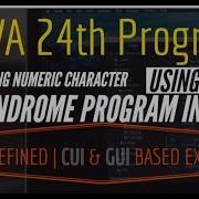 Java 24th Program Palindrome Check Using Stack In JAVA User Defined CUI GUI Based Programming