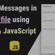 How To Save Form Data In A JSON File Using PHP Store Messages In JSON File With PHP