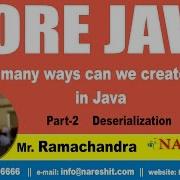 How Many Ways Can We Create Object In Java Part 2 Deserialization Core Java Tutorial