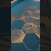 Hexagon Line Art Penplotter Geometry Golddraw Abstractart Moire Hexagon Hex Axidraw Inkart