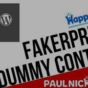 How To Add Dummy Wordpress Content FakerPress Plugin Introduction